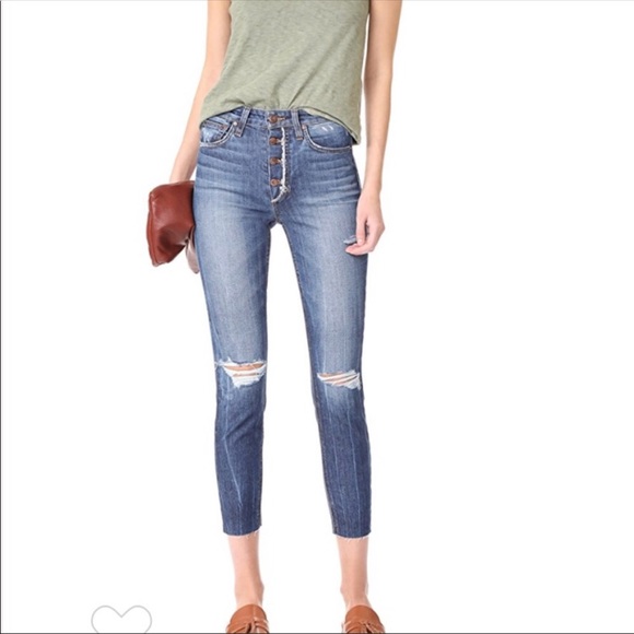 NWT Joe’s Jeans Charlie High Rise Skinny Crop sz24 - Picture 4 of 16